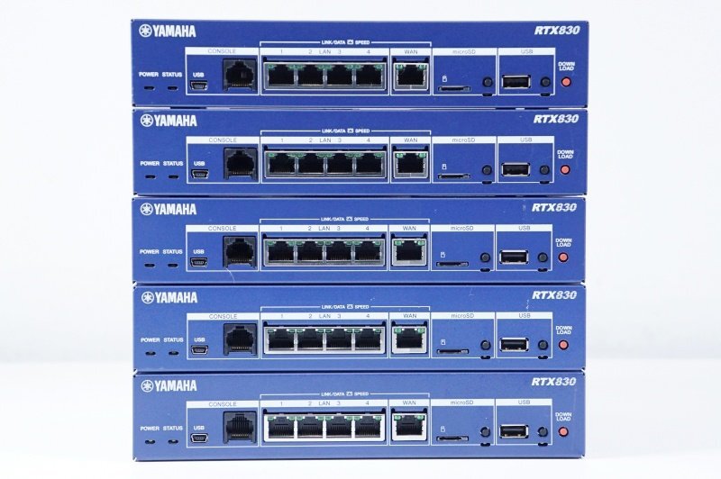 Yamaha RTX830 VPN Router 5 Units [p1249337675]