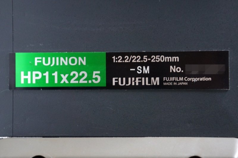 Fujinon HP11×22.5-SM 8K Broadcast Zoom Lens [c1249463435]