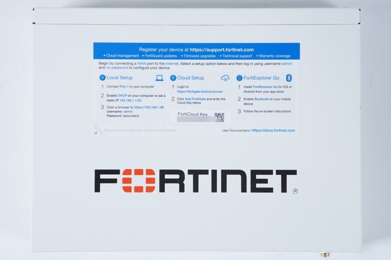 Fortinet FG-70G Firewall License until 2031/2/21 [1249952277]