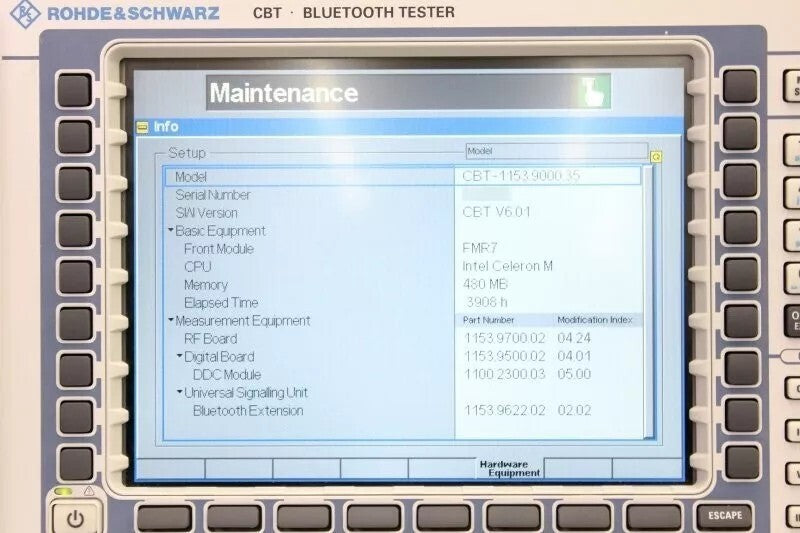 ROHDE SCHWARZ CBT Bluetooth Tester [o1177672767]