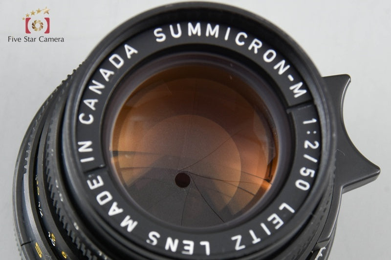 Leica SUMMICRON-M 50mm f/2 E39 Black [f1183033664]