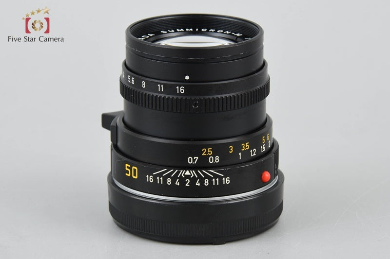 Leica SUMMICRON-M 50mm f/2 E39 Black [f1183033664]