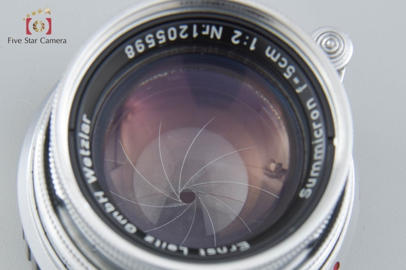 Leica Summicron 50mm f/2 Retractable M Mount Lens [v1191980689]