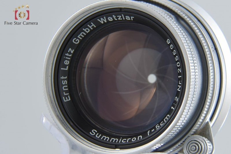 Leica Summicron 50mm f/2 Retractable M Mount Lens [v1191980689]
