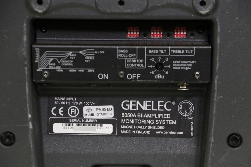 GENELEC 8050A Monitor Speaker Pair [c1196908240]