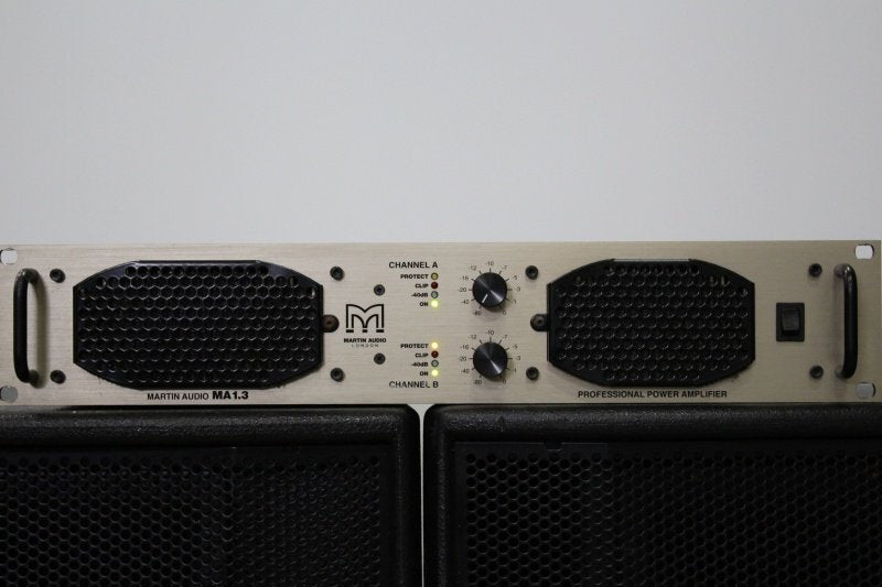 MARTIN AUDIO MA2.8S Amplifier + F12 Speaker Set Pair [e1198524917]