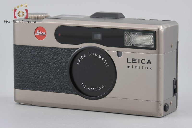 Leica Minilux Silver Compact Film Camera [f1209284475]