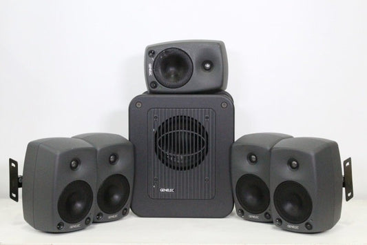 GENELEC 7050B Subwoofer + 8030A Active Monitor Speaker Set [b1211290108]