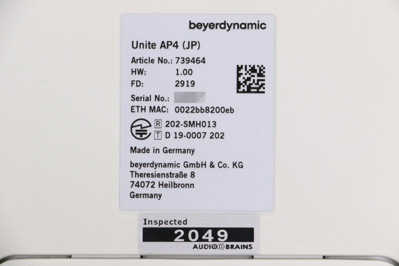 beyerdynamic Unite TH Digital Wireless Transmitter and Unite RP Pocket Type Receiver Set [j1216024829]