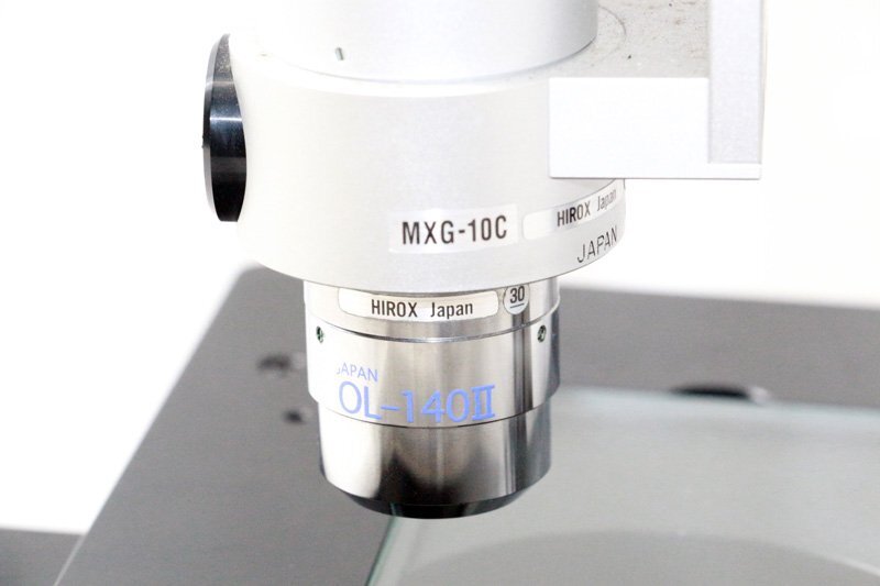 Hirox KH-7700 Digital Microscope with ST-G Stand CT-7 Control Box OL-35 OL-700II OL-140II Lenses [s1240425816]