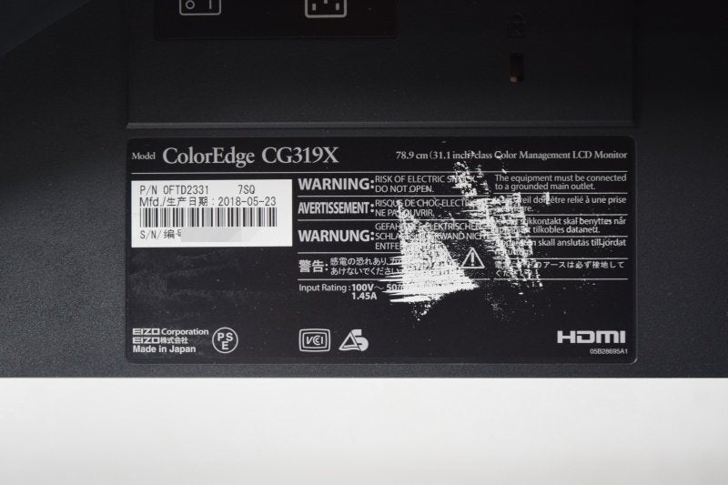 EIZO CG319X 31.1-inch 4K Color Management LCD Monitor [v1243285698]
