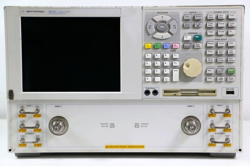 Agilent N5230A Network Analyzer 300kHz-13.5GHz (for parts or not working) [t1245875814]