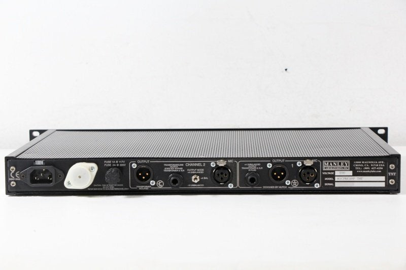 MANLEY TNT Microphone Preamplifier 2 Channels [f1246787385]