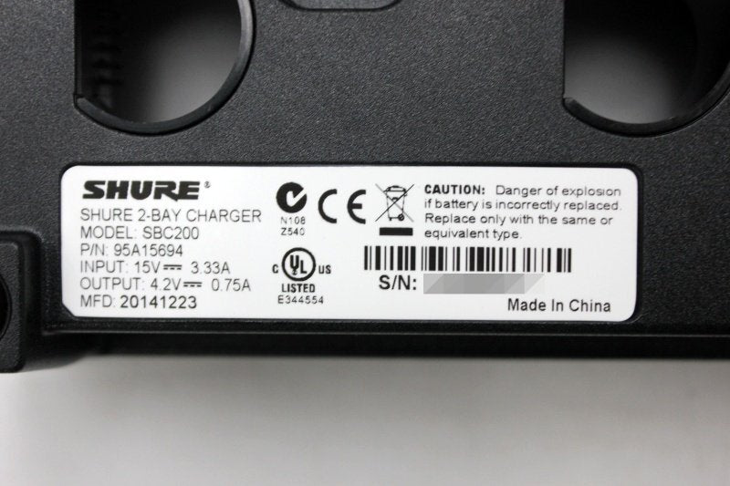 SHURE ULXD2 JB Handheld Transmitter 2 Units [n1247707482]