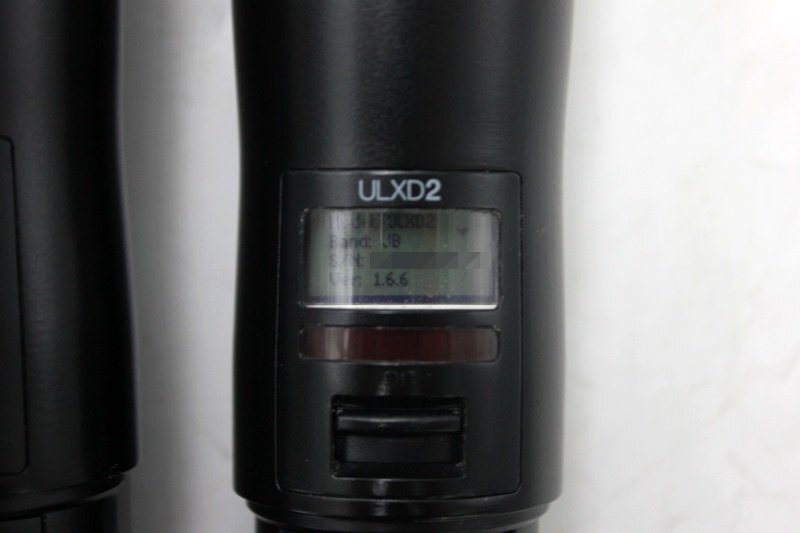 SHURE ULXD2 JB Handheld Transmitter 2 Units [f1248425442]