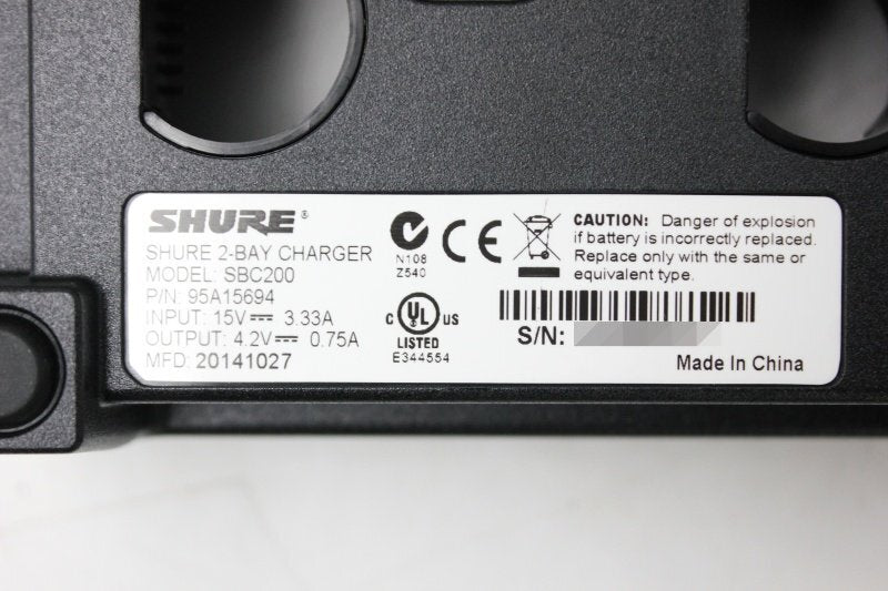 SHURE ULXD2 JB Handheld Transmitter 2 Units [f1248425442]
