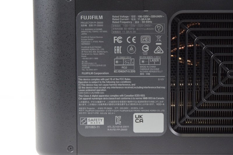 FUJIFILM FP-Z8000 Projector 8000lm Short Throw [w1248574128]