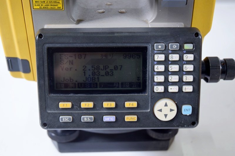 Topcon ES-107F Total Station (for parts or not working) [s1249830526]