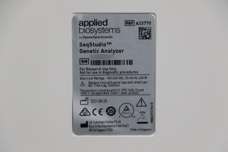 Applied Biosystems Seq Studio Genetic Analyzer [h1249963478]
