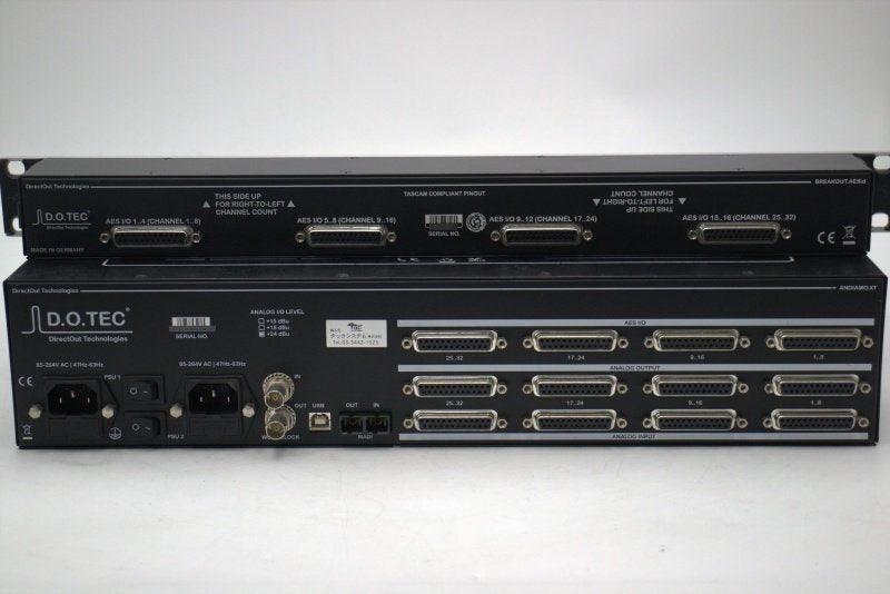 D.O.TEC AD/DA/AES Converter Breakout Box Set ANDIAMO.XT SRC BREAKOUT.AESid [m1211026011]