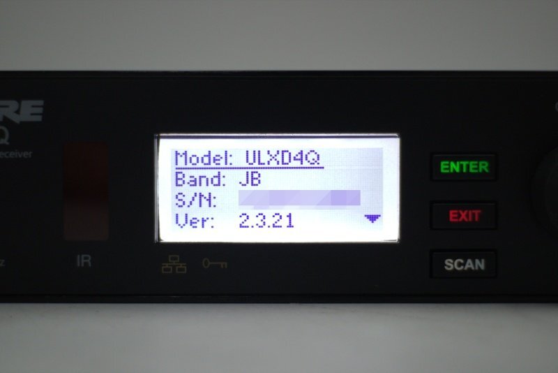 SHURE ULXD4Q Wireless Receiver [e1211145073]