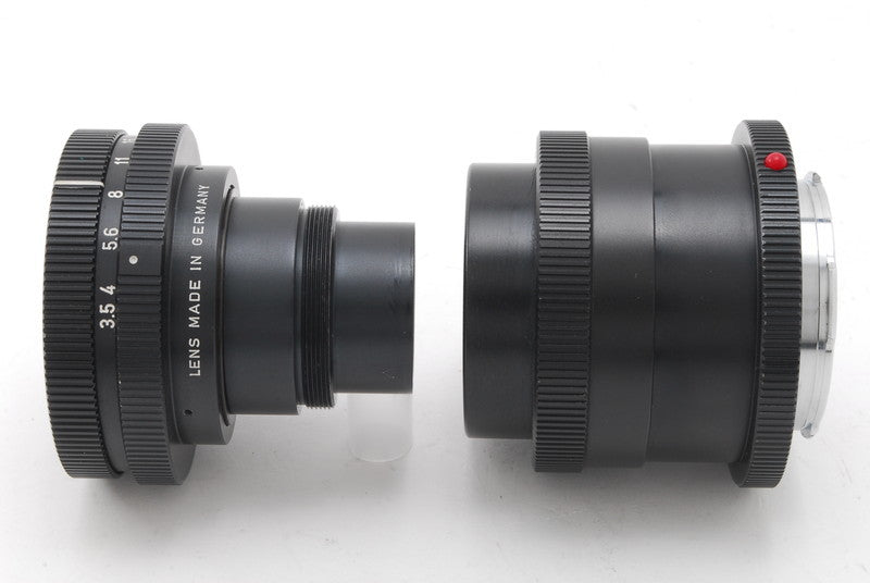LEICA ELMAR 65mm F3.5 Black Original Box 16464 Collectible Item For Elmar Bizo [o1111053202]