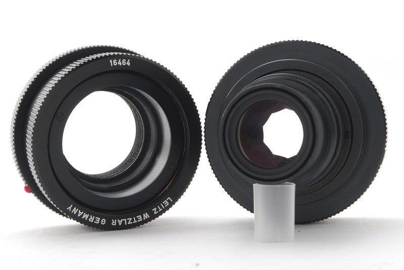 LEICA ELMAR 65mm F3.5 Black Original Box 16464 Collectible Item For Elmar Bizo [o1111053202]