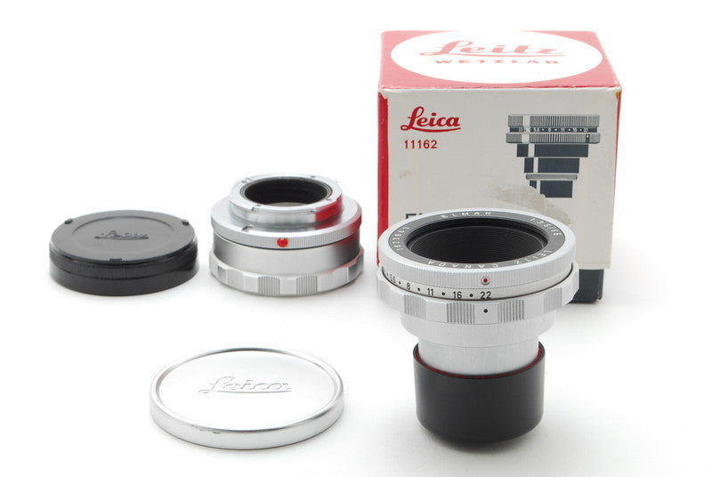 LEICA ELMAR 65mm F3.5 Silver Collectible Lens 16464K [s1203064309]