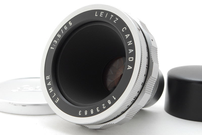 LEICA ELMAR 65mm F3.5 Silver Collectible Lens 16464K [s1203064309]