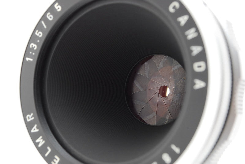 LEICA ELMAR 65mm F3.5 Silver Collectible Lens 16464K [s1203064309]