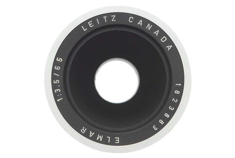 LEICA ELMAR 65mm F3.5 Silver Collectible Lens 16464K [s1203064309]