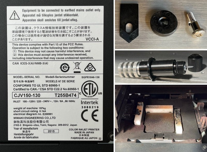 Mimaki CJV150-130 Inkjet Printer Cutting Plotter [h1230830029]