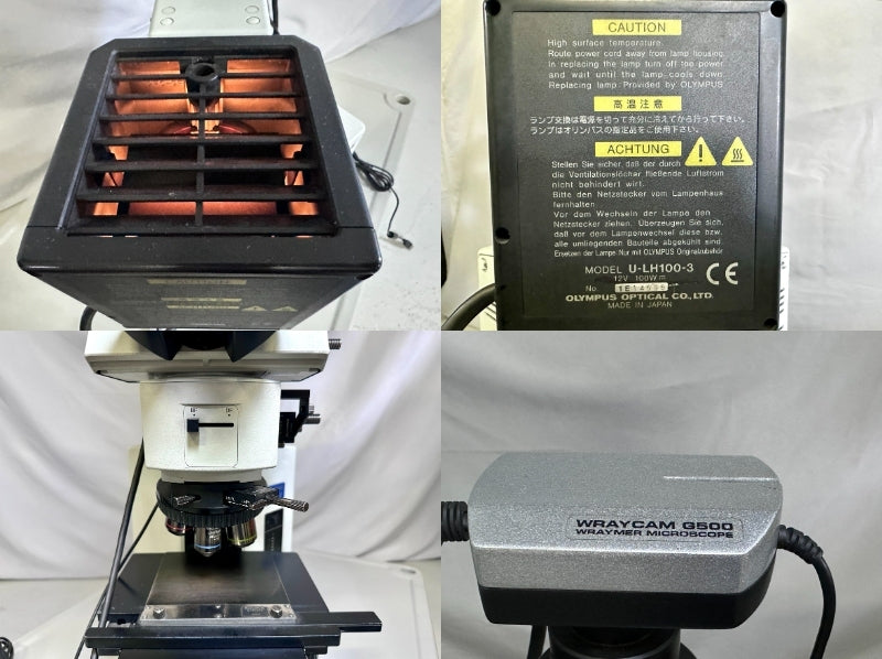 Olympus BX51M BX51RF Metallurgical Microscope UMPlanFl BD Objectives U-DICR [x1241259643]