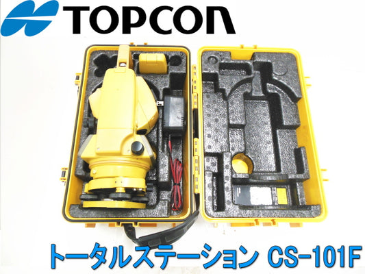 TOPCON CS-101F Total Station Surveying Instrument Angle Theodolite Level 3 [l1076090999]