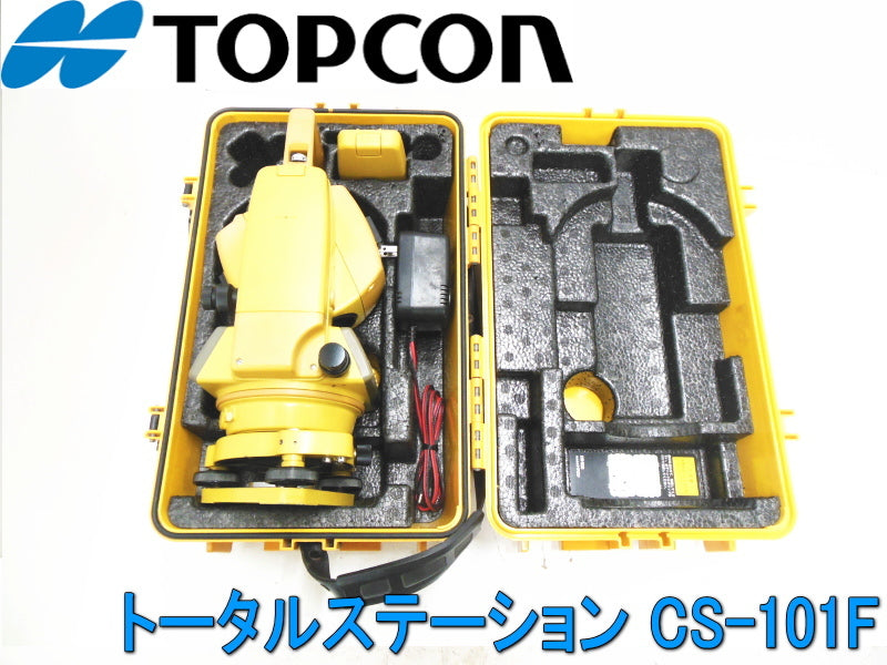 TOPCON CS-101F Total Station Surveying Distance Angle Measurement Theodolite Class 3 [l1076090999]