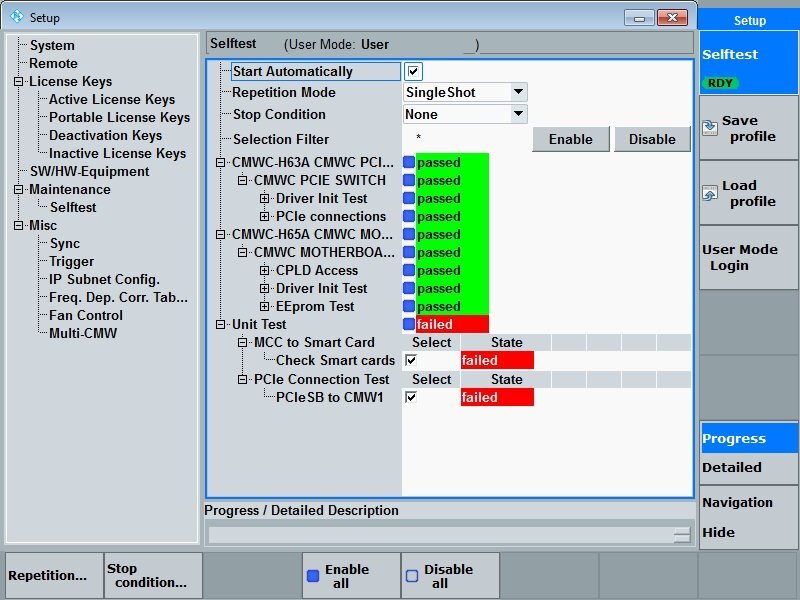 Rohde & Schwarz CMWC 1201.0002K55 CMW Controller (as-is) [w1142479044]