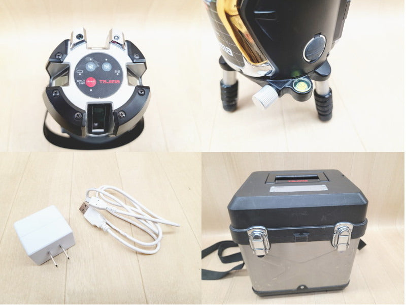 Tajima ZEROBLUE-KJC Laser Level with Receiver Rechargeable [n1153623348]
