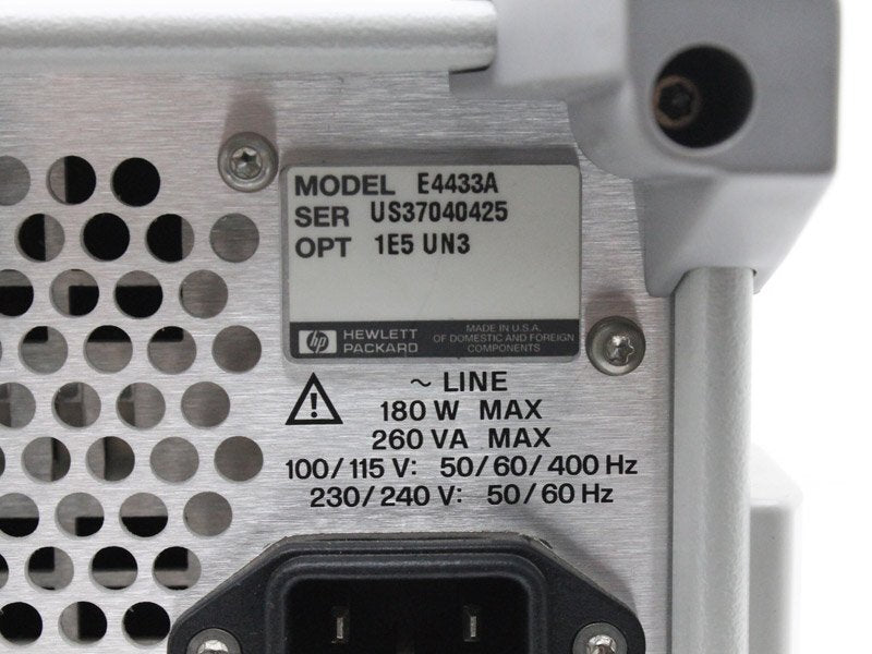 Hewlett Packard HP E4433A Signal Generator 250kHz-4GHz [j1182125907]