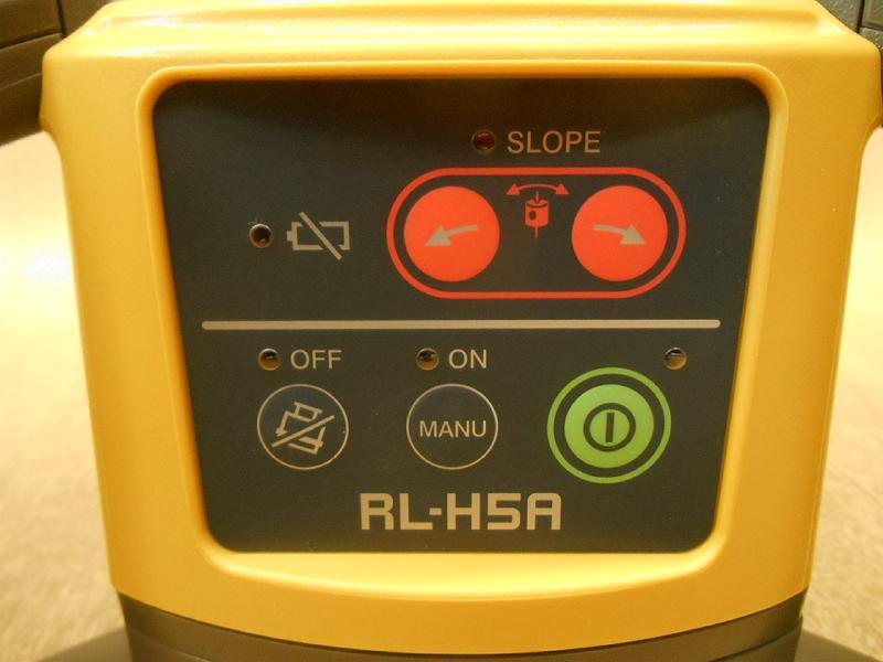 Topcon RL-H5A Rotating Laser Level Sensor Tripod Set [f1183006100]