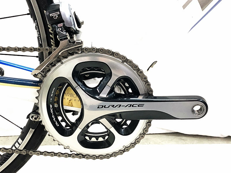 Translation Ali TREK MADONE 6 PROJECT ONE DURA-ACE 9070 Di2 2014~2015 Carbon Road Bike 54 Size White/Blue [f1185163745]