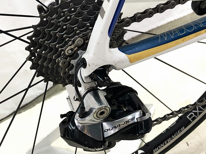 Translation Ali TREK MADONE 6 PROJECT ONE DURA-ACE 9070 Di2 2014~2015 Carbon Road Bike 54 Size White/Blue [f1185163745]
