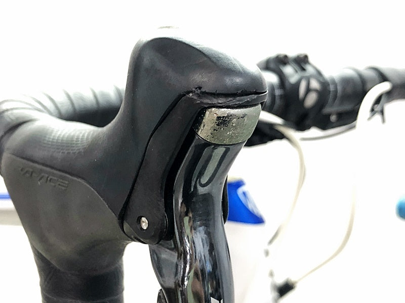 Translation Ali TREK MADONE 6 PROJECT ONE DURA-ACE 9070 Di2 2014~2015 Carbon Road Bike 54 Size White/Blue [f1185163745]
