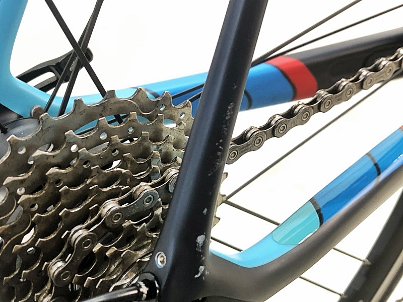 TREK Domane SL5 105 Carbon Road Bike 2018 Size 54 Dark Blue/Sky Blue [t1189711985]