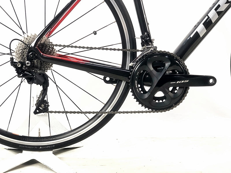 TREK Domane SL5 105 Carbon Road Bike Size 52 Black Red [1192687600]
