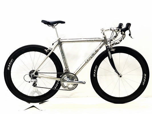 TREK 5500 DURA-ACE 7800 Carbon Road Bike Silver [c1194818173]