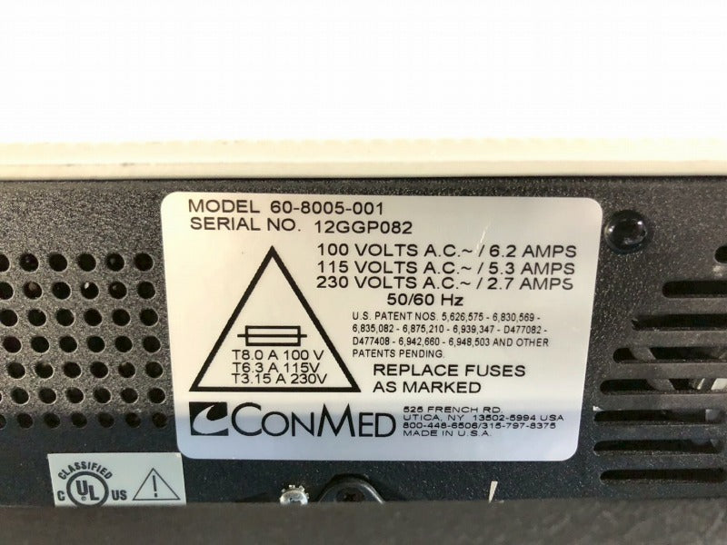 CONMED SYSTEM 5000 Electrosurgical Generator 60-8005-001 [e1194832549]