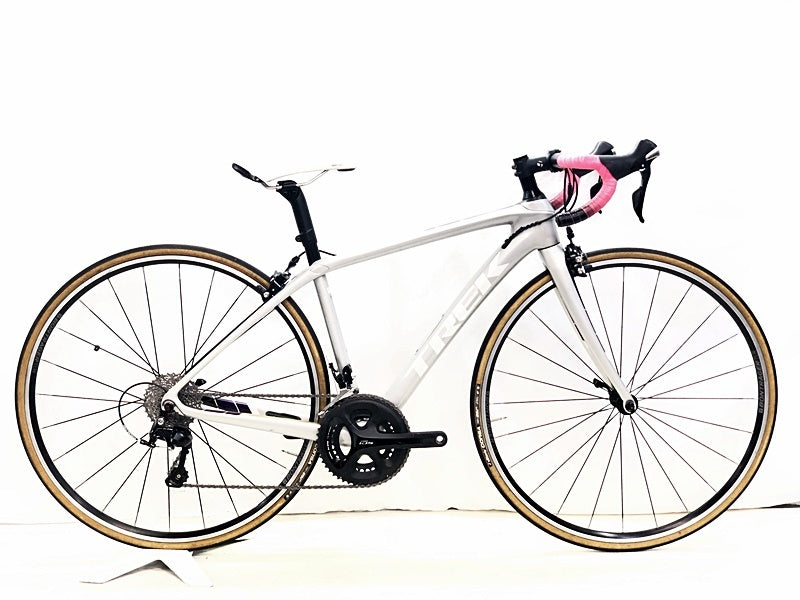 TREK DOMANE SL5 Women's 105 Carbon Road Bike Size 47 Silver [h1196320343]