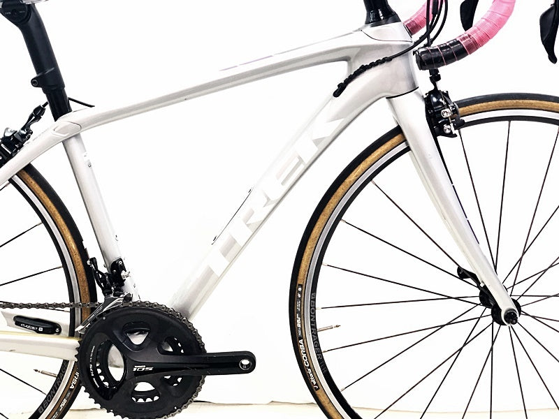 TREK DOMANE SL5 Women's 105 Carbon Road Bike Size 47 Silver [h1196320343]