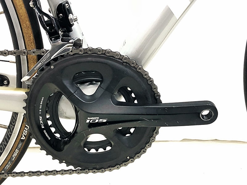 TREK DOMANE SL5 Women's 105 Carbon Road Bike Size 47 Silver [h1196320343]