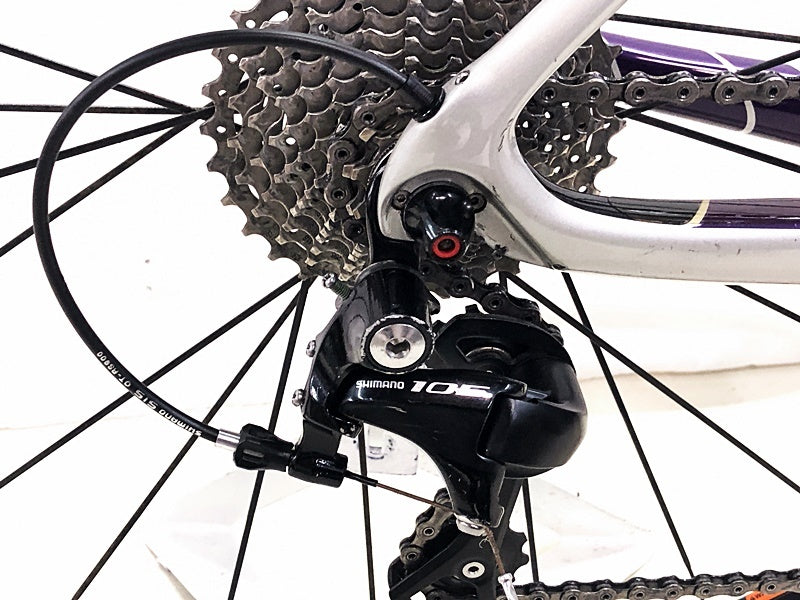 TREK DOMANE SL5 Women's 105 Carbon Road Bike Size 47 Silver [h1196320343]